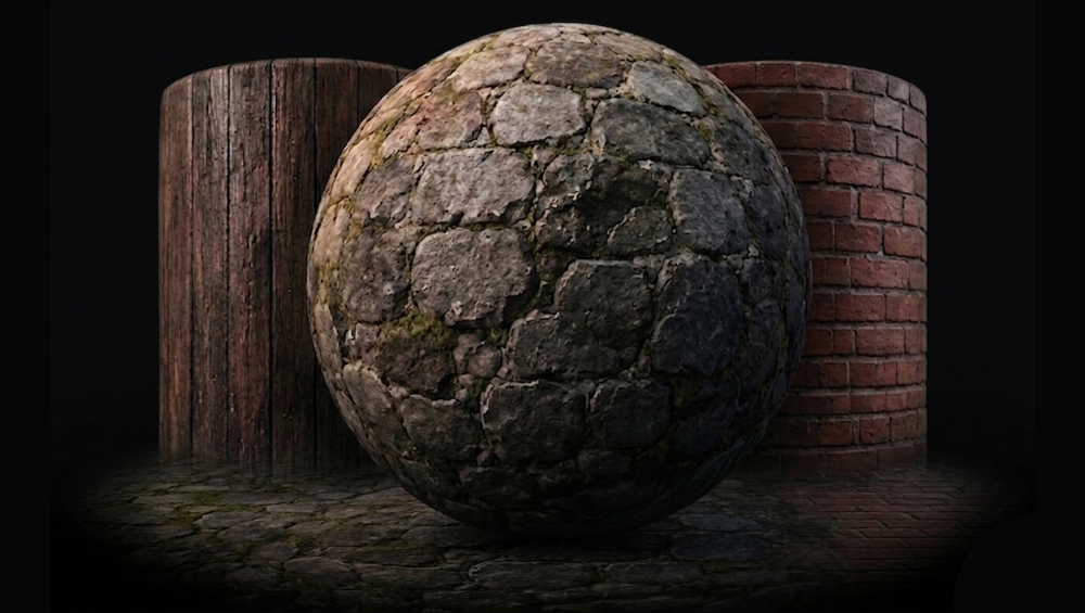 PBR Textures Showcase